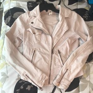 MAKE AN OFFER! Pink Biker Cotton Jacket